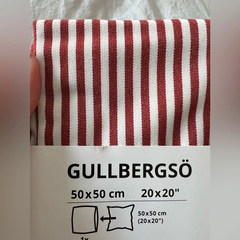 Ikea Gullbergso Set 2- Outdoor Pillow Cushion Cover 20x20